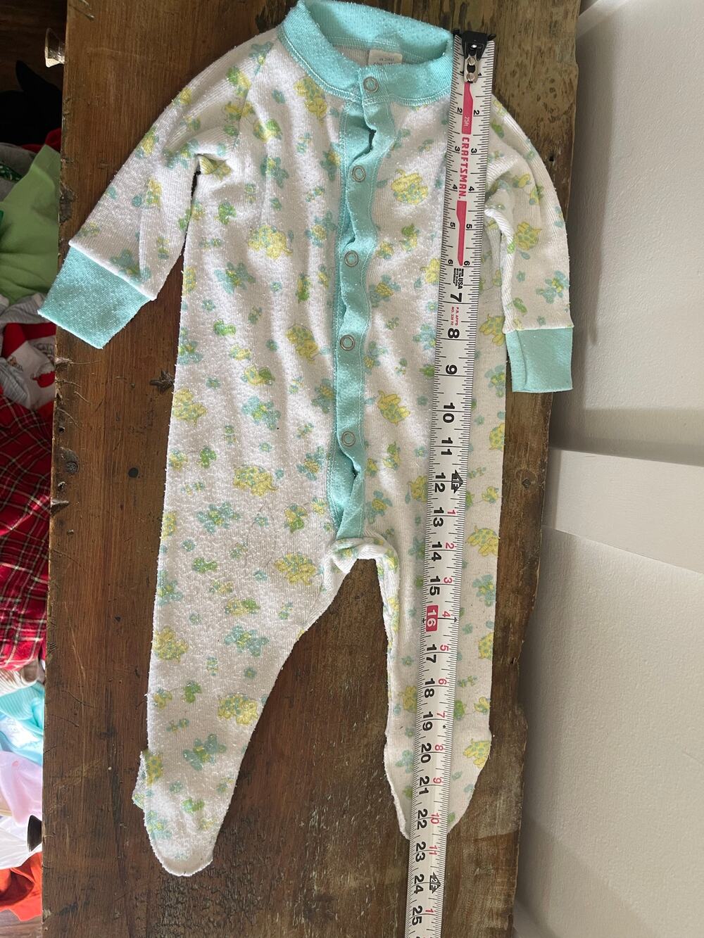 Vintage 6-9 month animal print sleeper